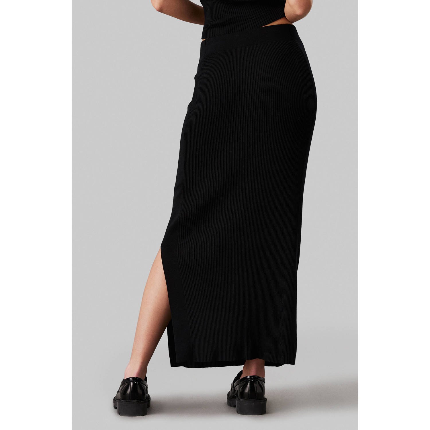 CALVIN KLEIN JEANS rok zwart