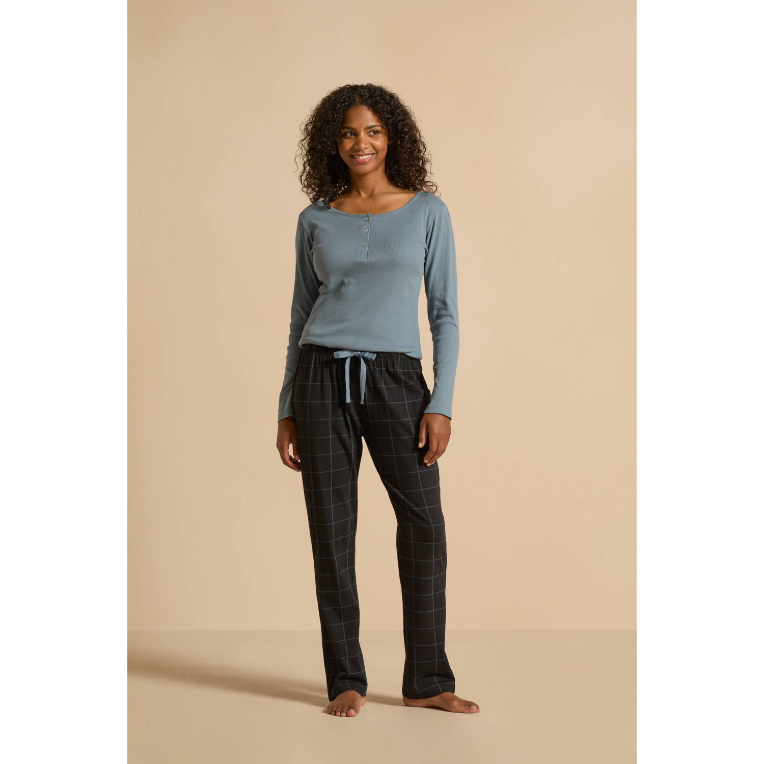 Dreamcovers pyjama blauw zwart