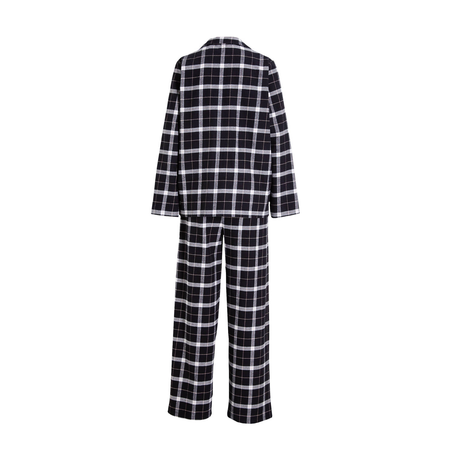 Dreamcovers flanellen pyjama zwart wit