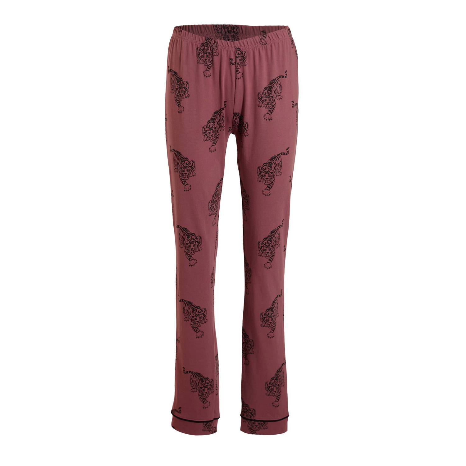 Dreamcovers pyjama donkerroze zwart