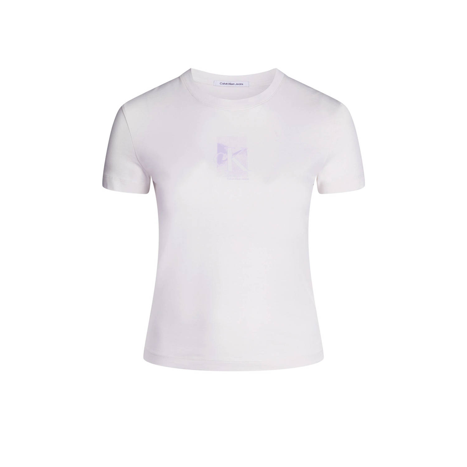 Calvin Klein T-shirt met logo wit