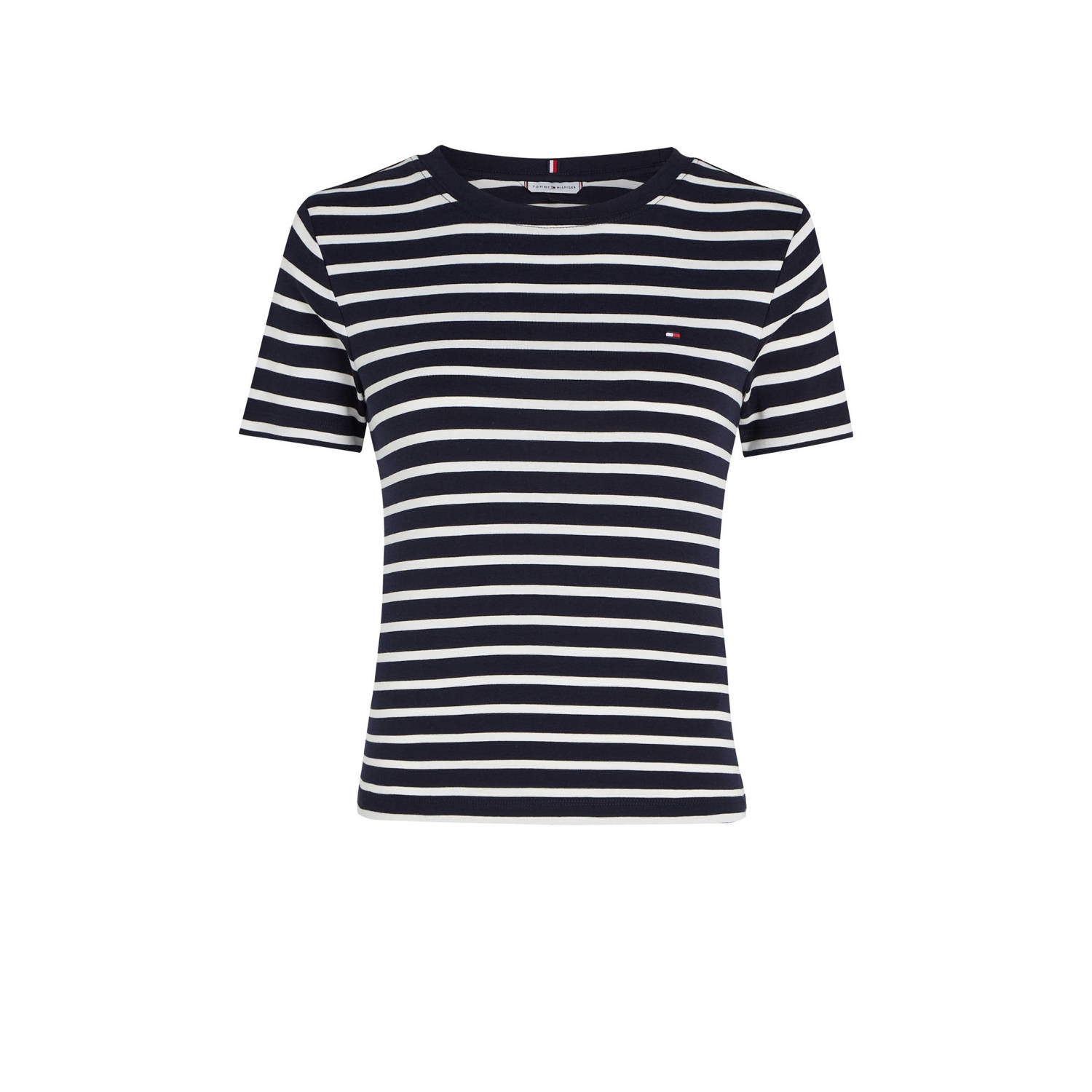 Tommy Hilfiger T-shirt donkerblauw wit