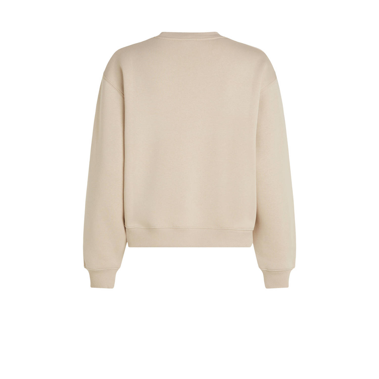 Tommy Hilfiger sweater met logo beige