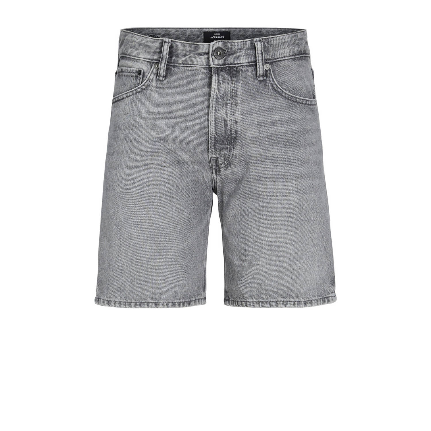 JACK & JONES JEANS INTELLIGENCE relaxed short JJICHRIS JJCOOPER grey denim 020