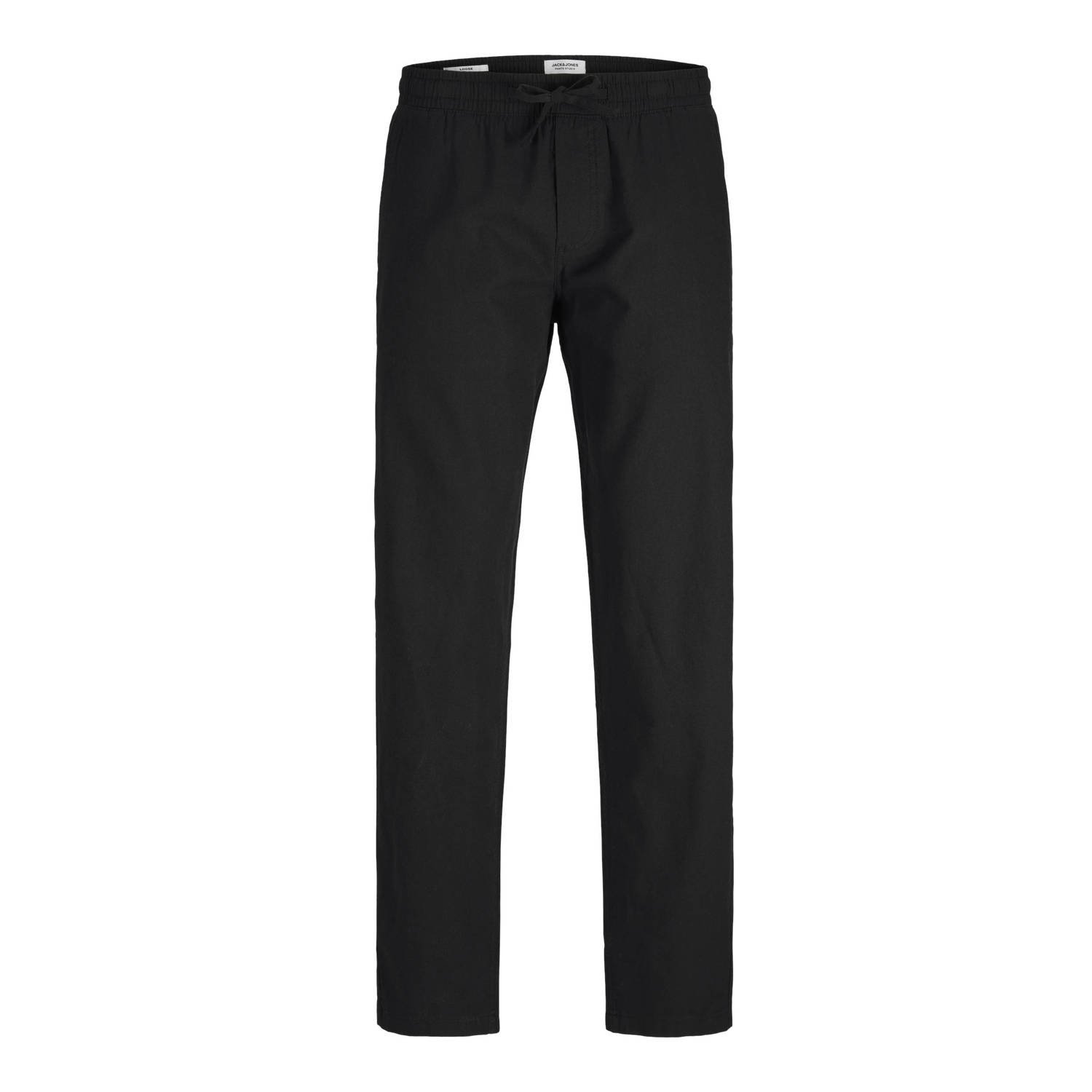 JACK & JONES PANTS STUDIO gemêleerde relaxed broek JPSTKANE