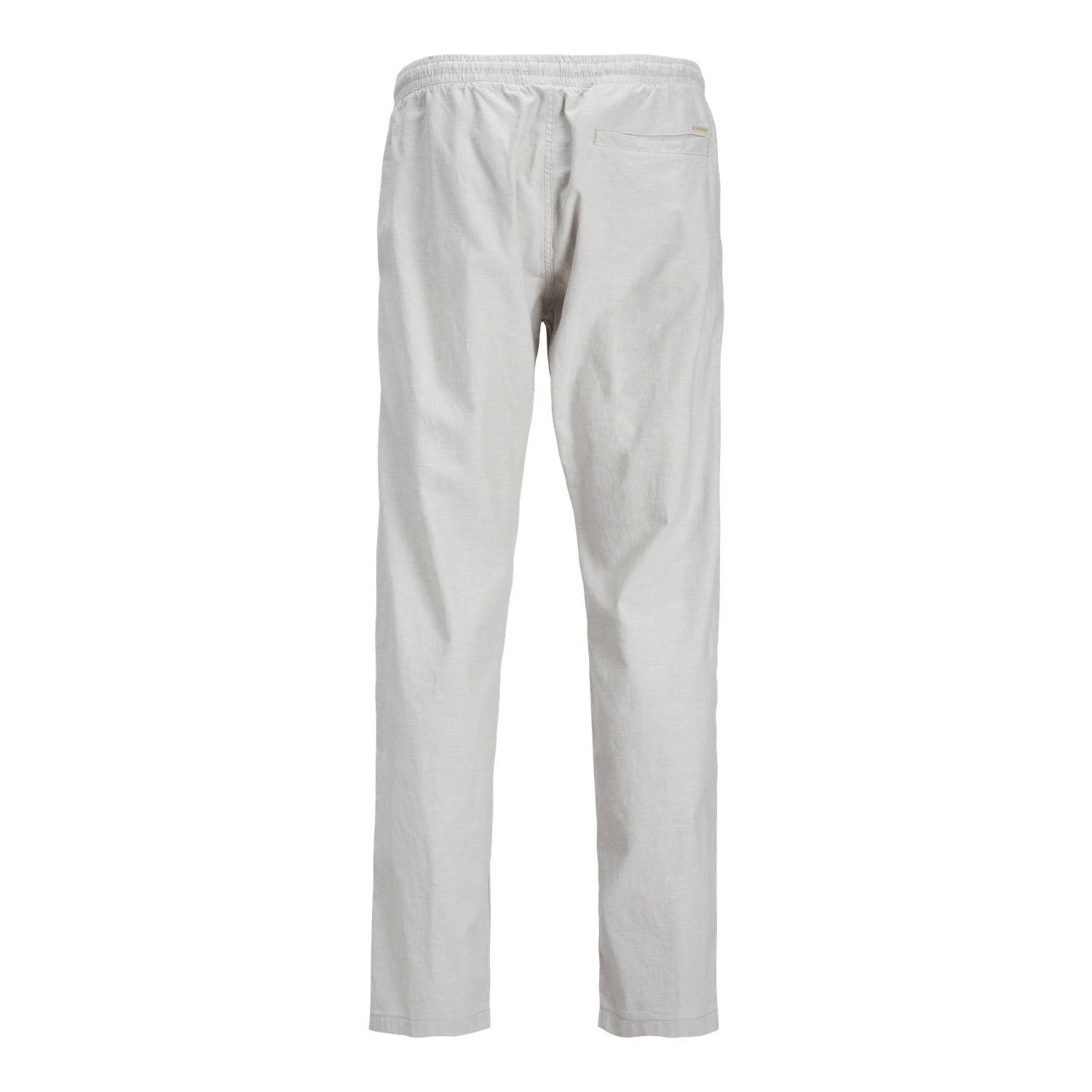 JACK & JONES PANTS STUDIO gemêleerde relaxed broek JPSTKANE crockery