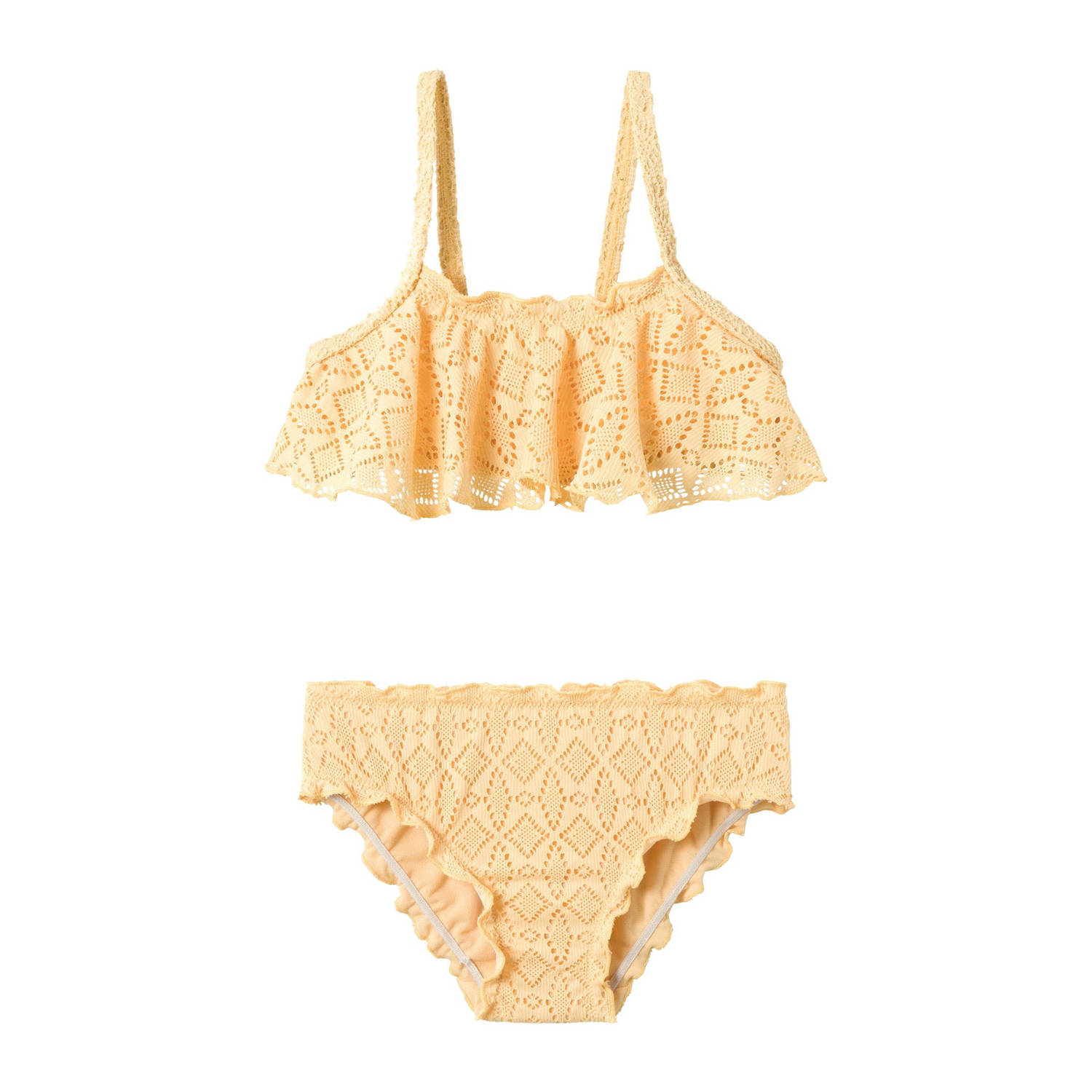 LIL' ATELIER MINI bikini NMFFANNIE geel