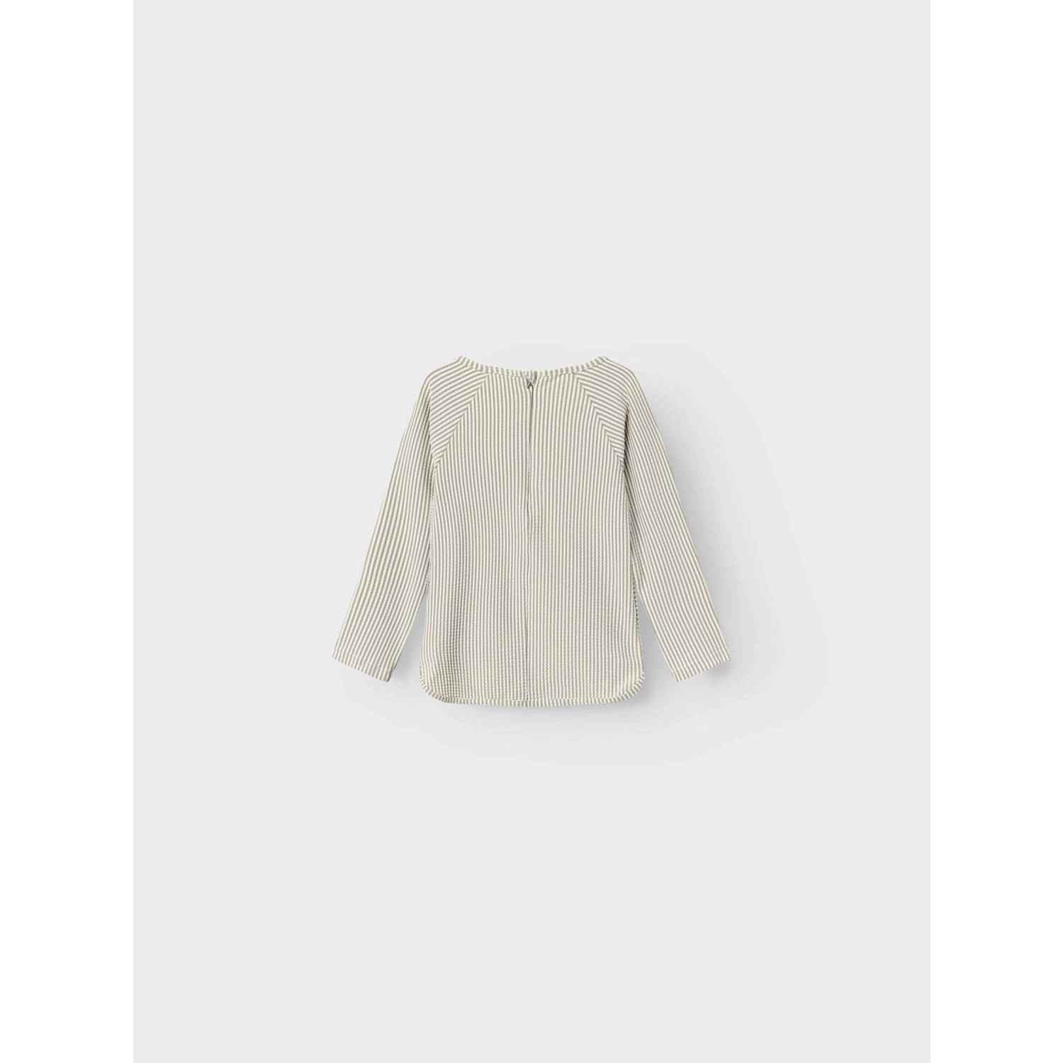 LIL' ATELIER MINI UV-shirt groen wit