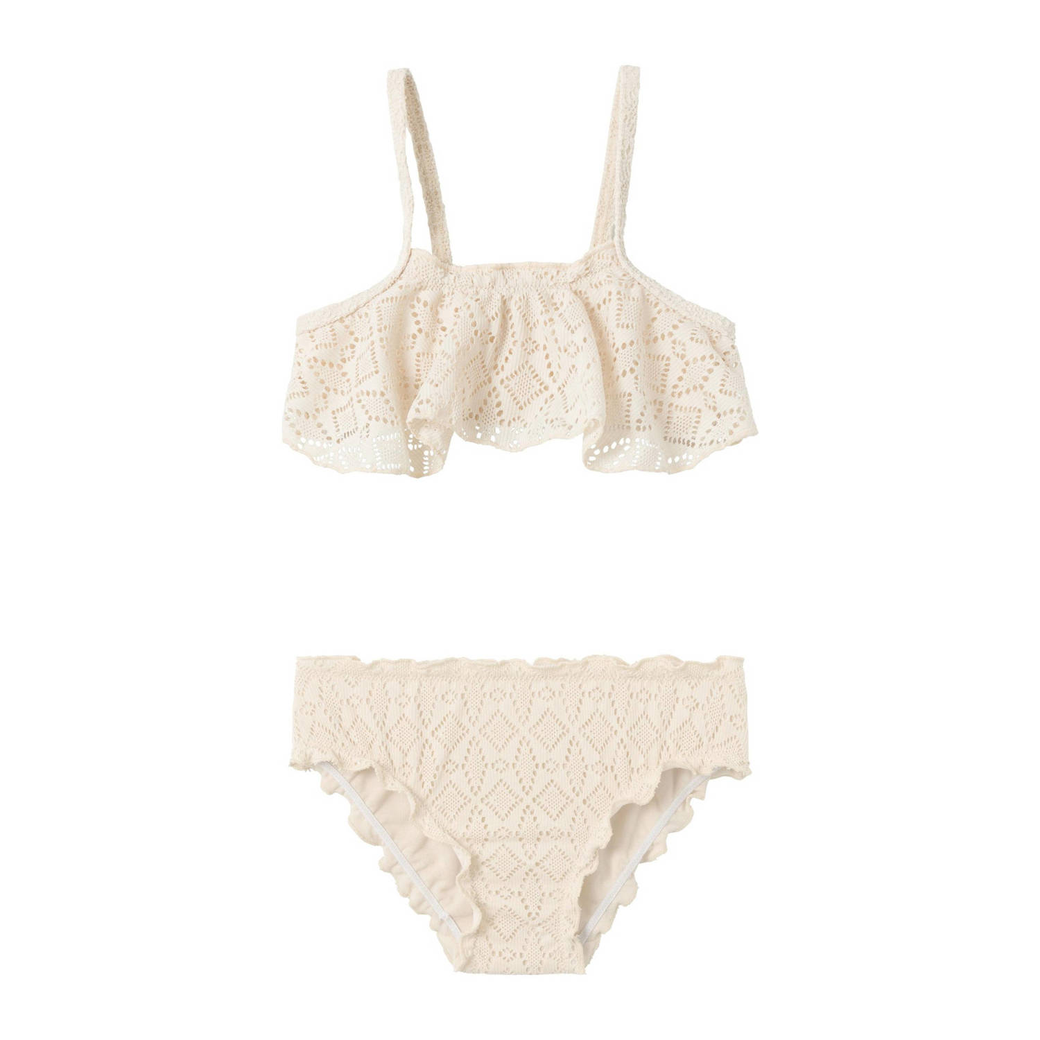 LIL' ATELIER MINI bikini NMFFANNIE ecru