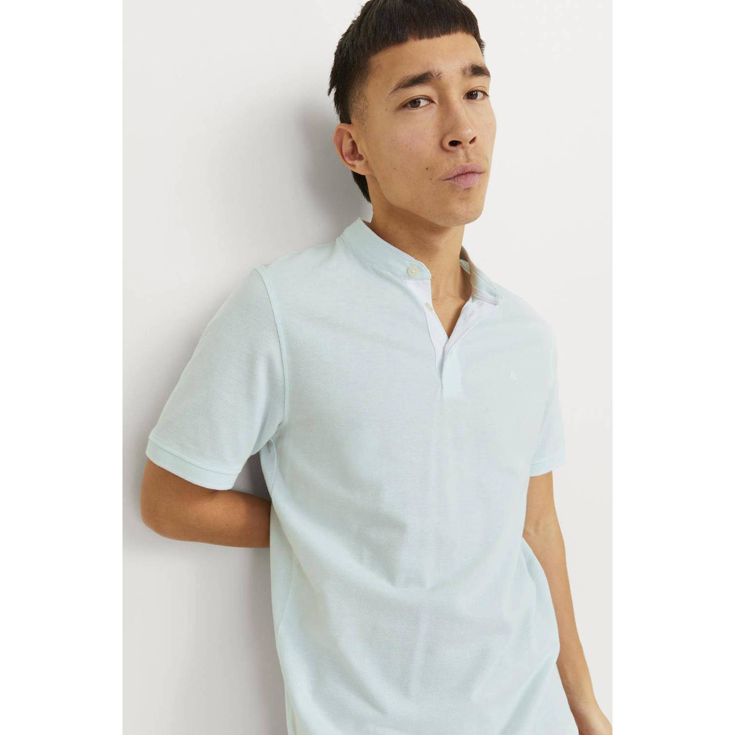 JACK & JONES ESSENTIALS polo mintgroen