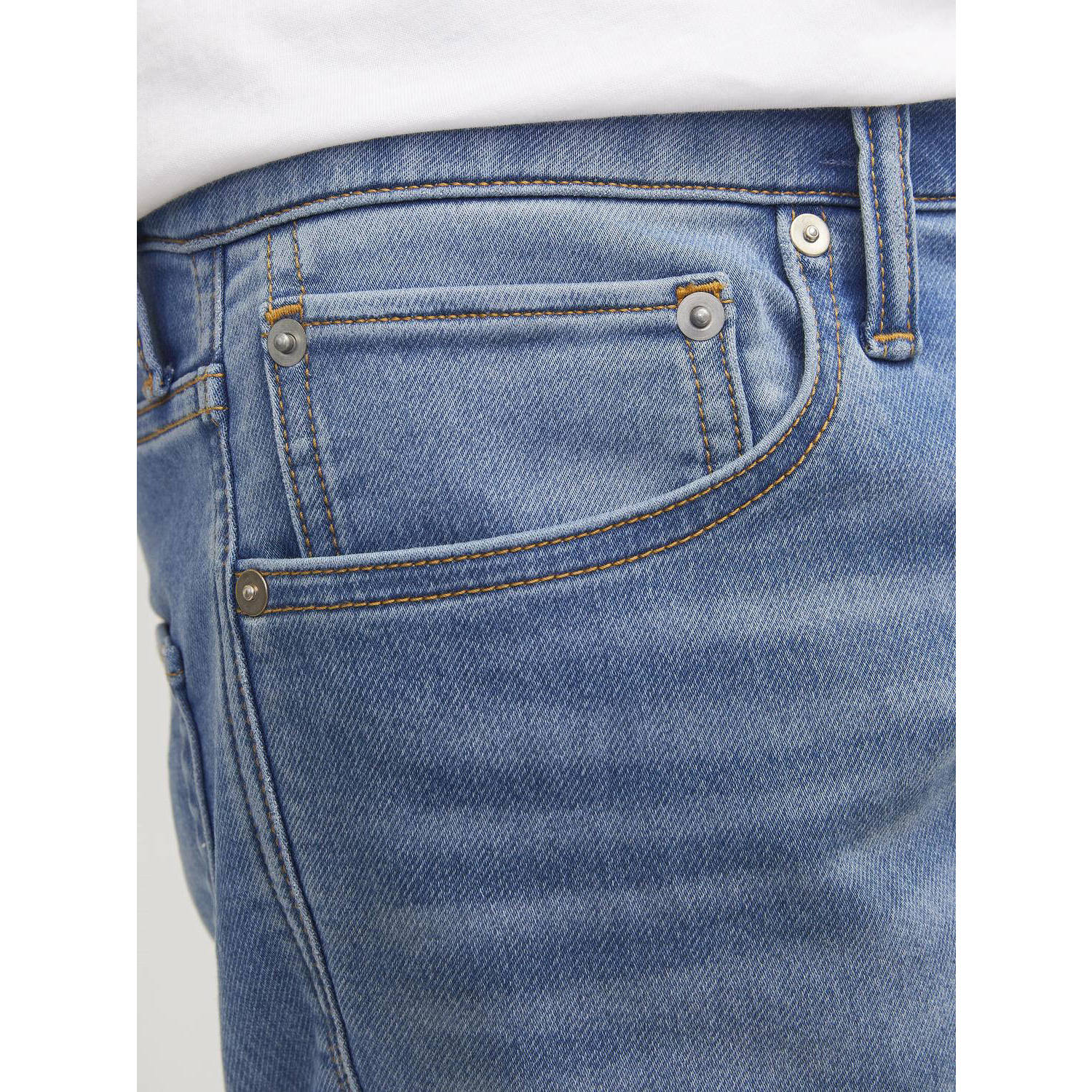 JACK & JONES JEANS INTELLIGENCE regular fit JJIRICK JJICON short mediun blue 709