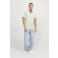 JACK & JONES ESSENTIALS slim fit polo JJEPAULOS lichtgeel