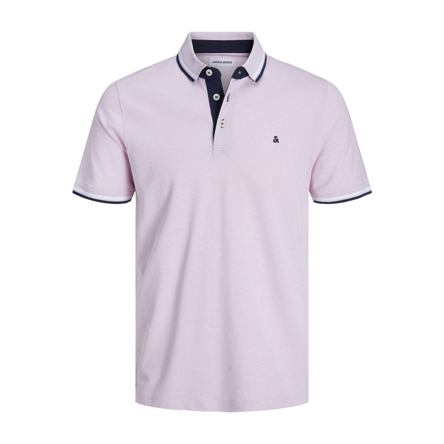 JACK & JONES ESSENTIALS slim fit polo JJEPAULOS met logo