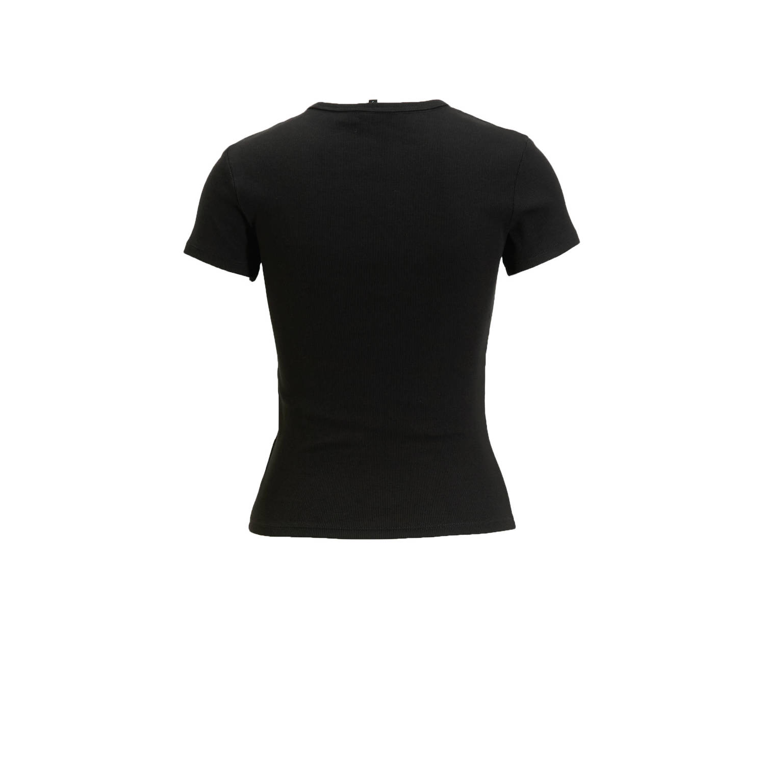 Tommy Jeans T-shirt met logo zwart