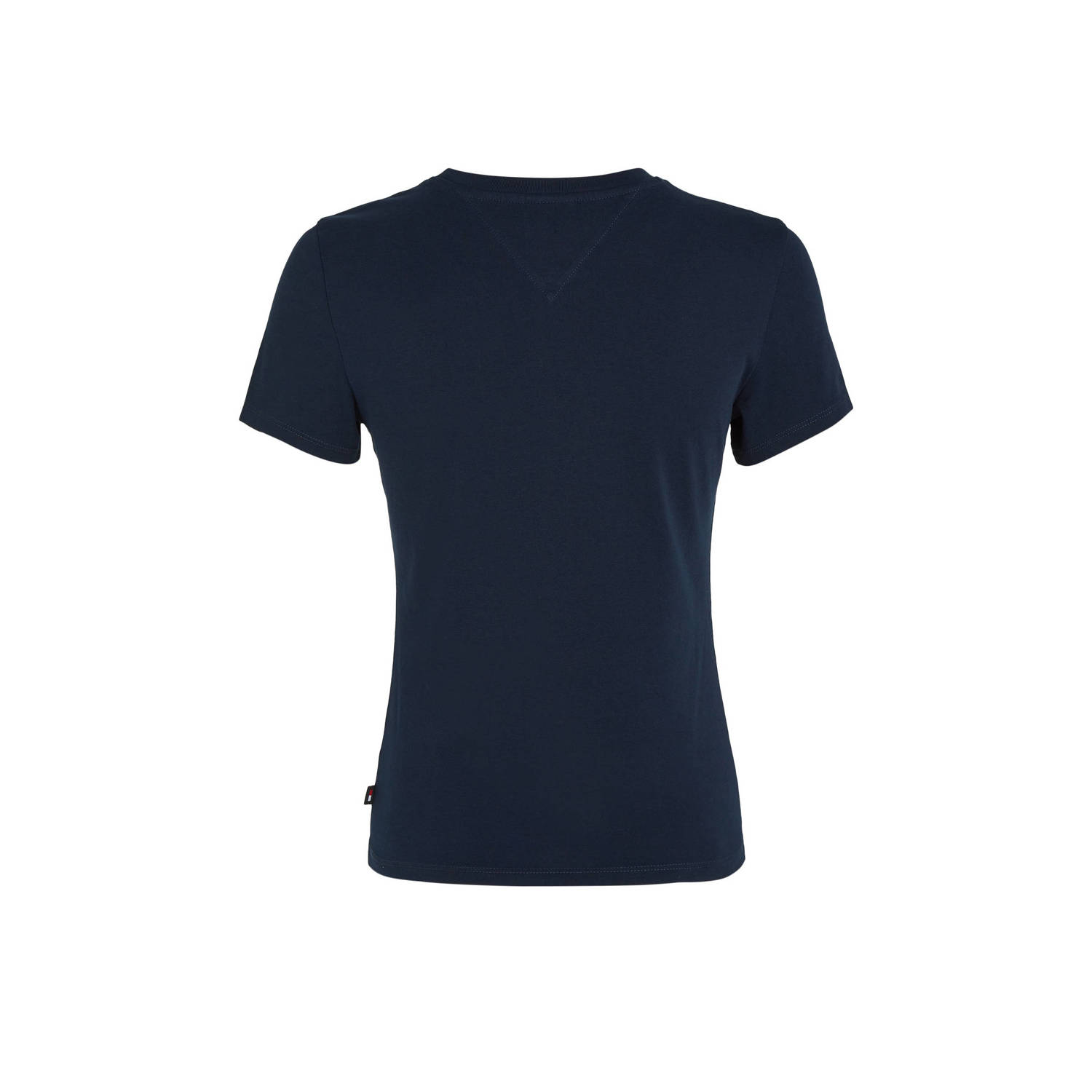 Tommy Hilfiger T-shirt met logo donkerblauw