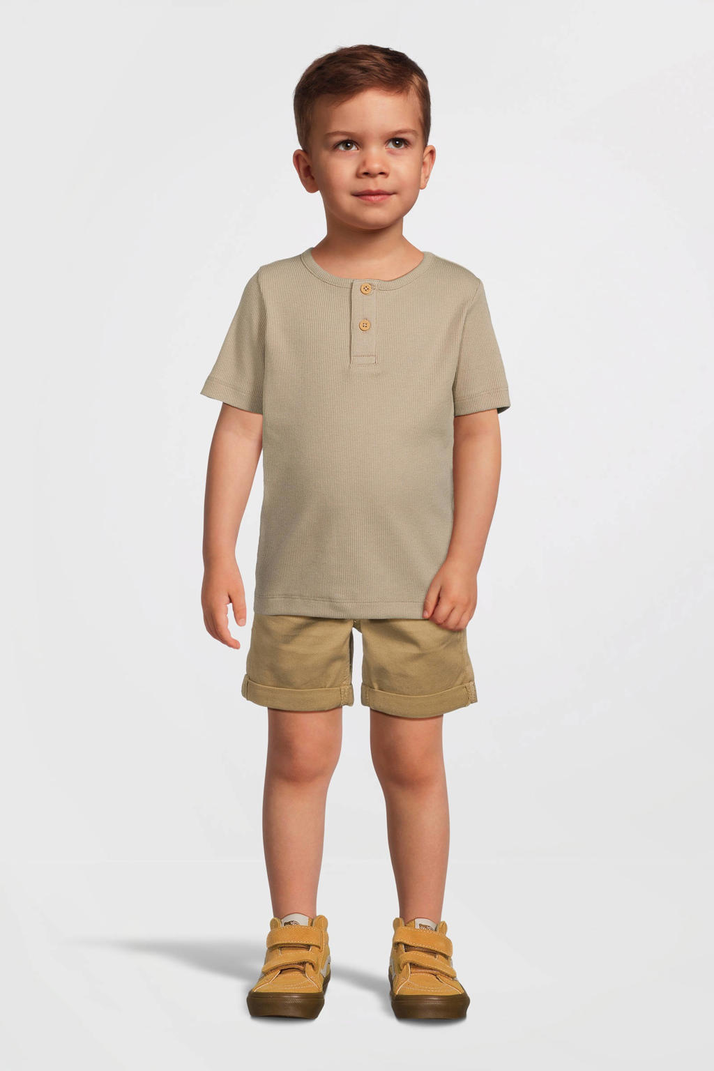 NAME IT MINI T-shirt NMMKAB zand