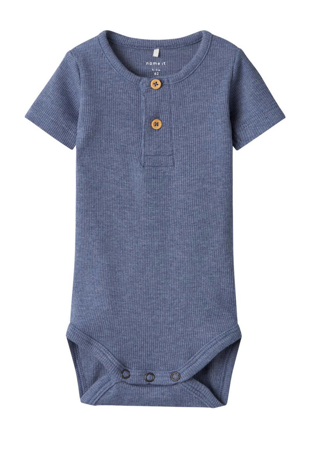 NAME IT BABY romper NBMKAB middenblauw