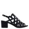 Graceland sandalettes met strass zwart