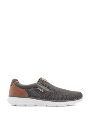 slip-on sneakers grijs