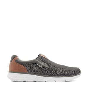 slip-on sneakers grijs