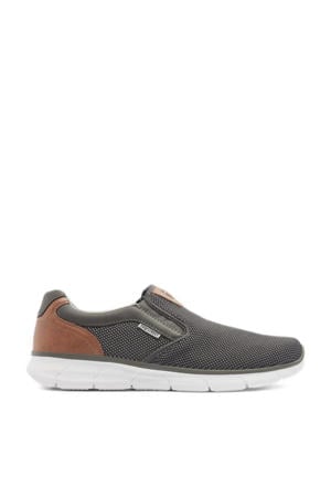 slip-on sneakers grijs