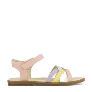 sandalen geel/roze