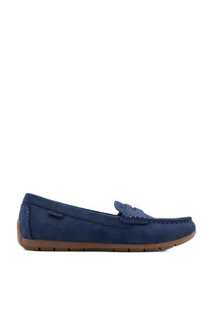 mocassins donkerblauw