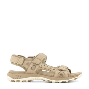 comfort sandalen beige