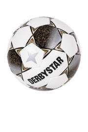thumbnail: Derbystar Senior  voetbal Classic TT II wit/zwart maat 5