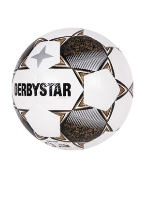 Senior voetbal Classic TT II wit/zwart maat 5