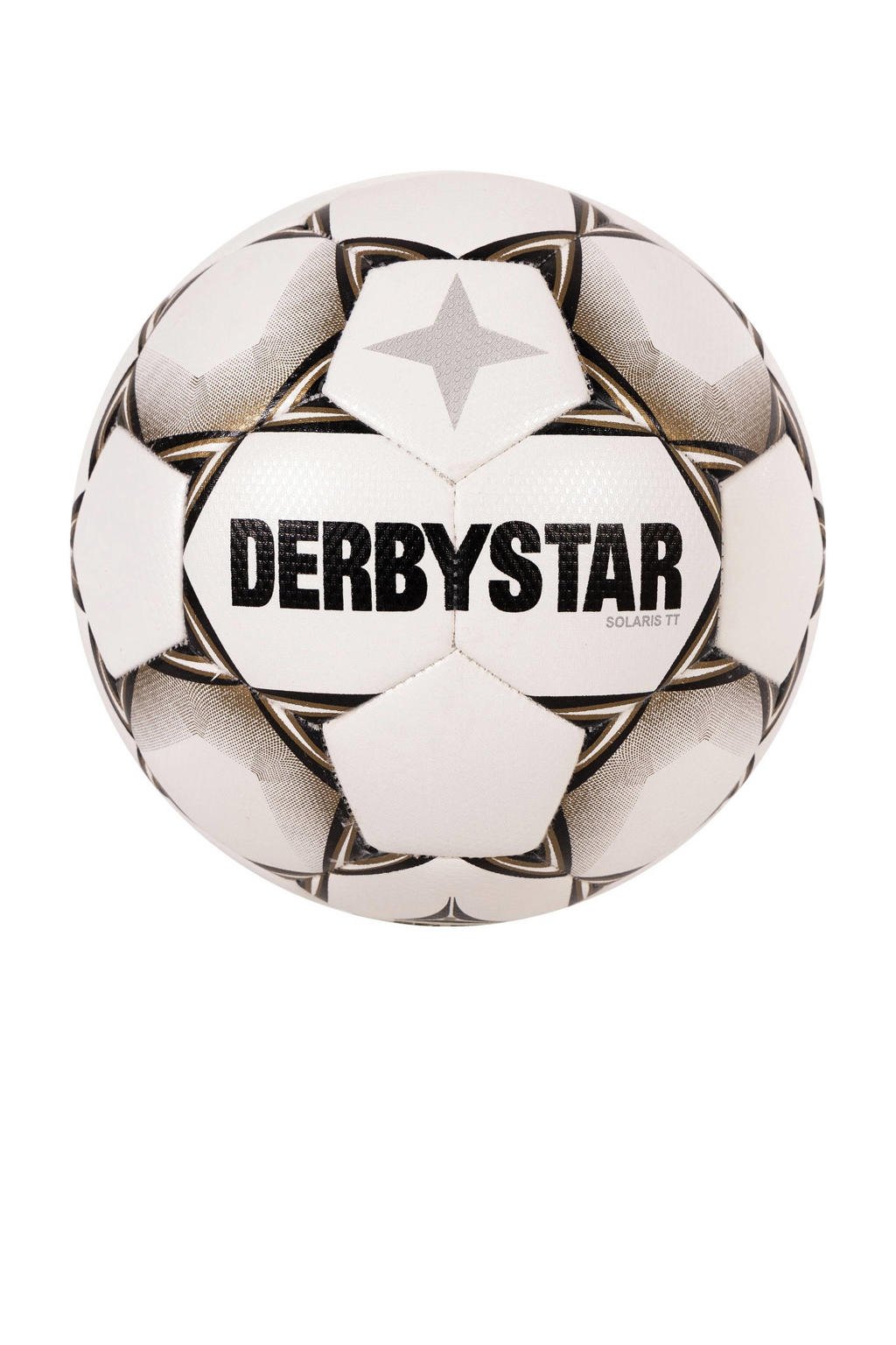 Derbystar Senior voetbal Solaris TT II wit/zwart maat 5