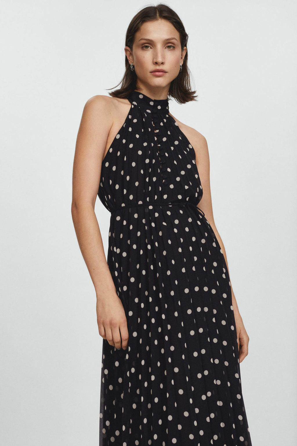 STYLEWORD Zomerjurk Dames Lange Elegante Jurk Mouwloze Maxi Jurk Zomer voor Bruiloft (Floral21, S