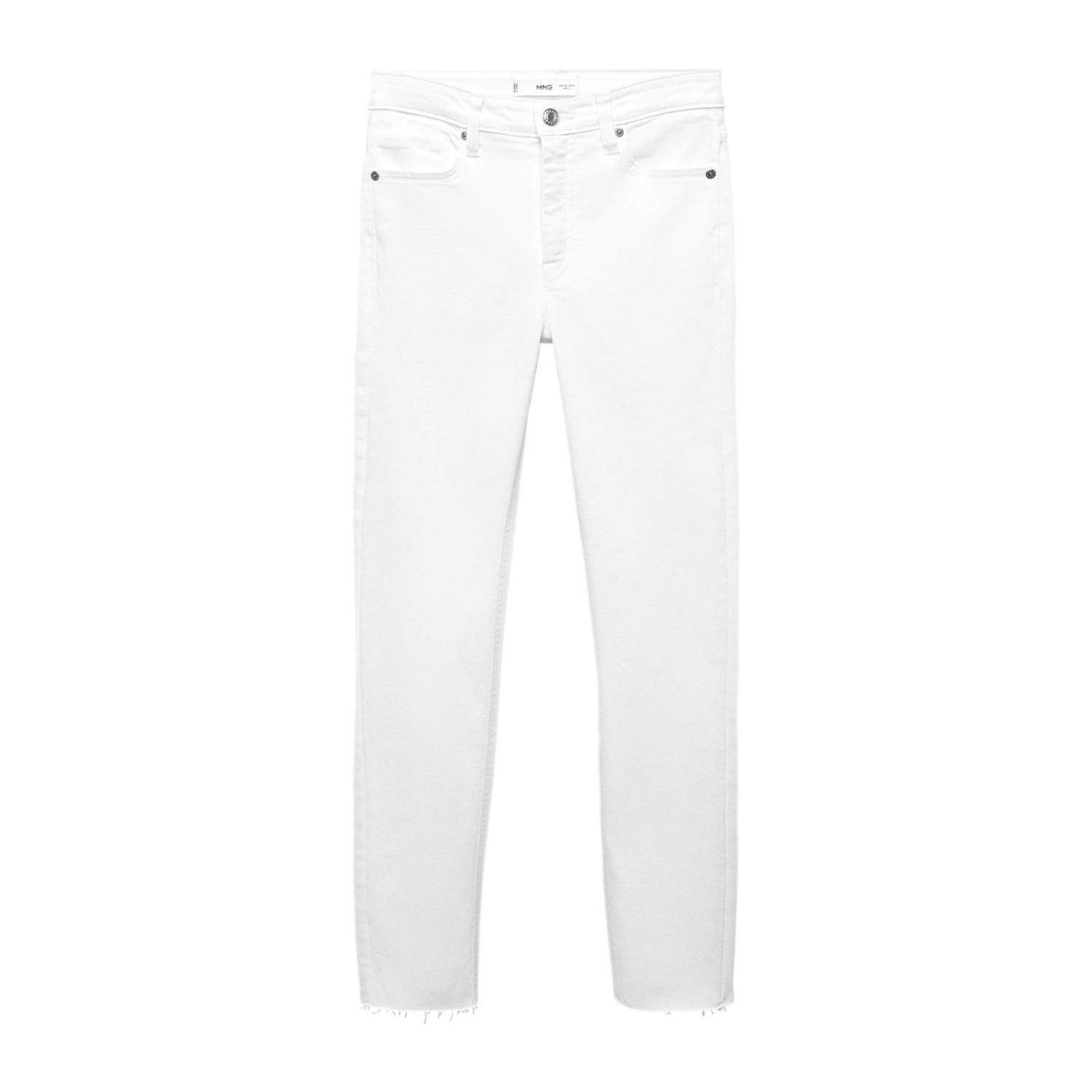 Mango cropped skinny jeans wit