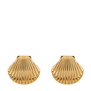 oorbellen Sea Shell goudkleurig