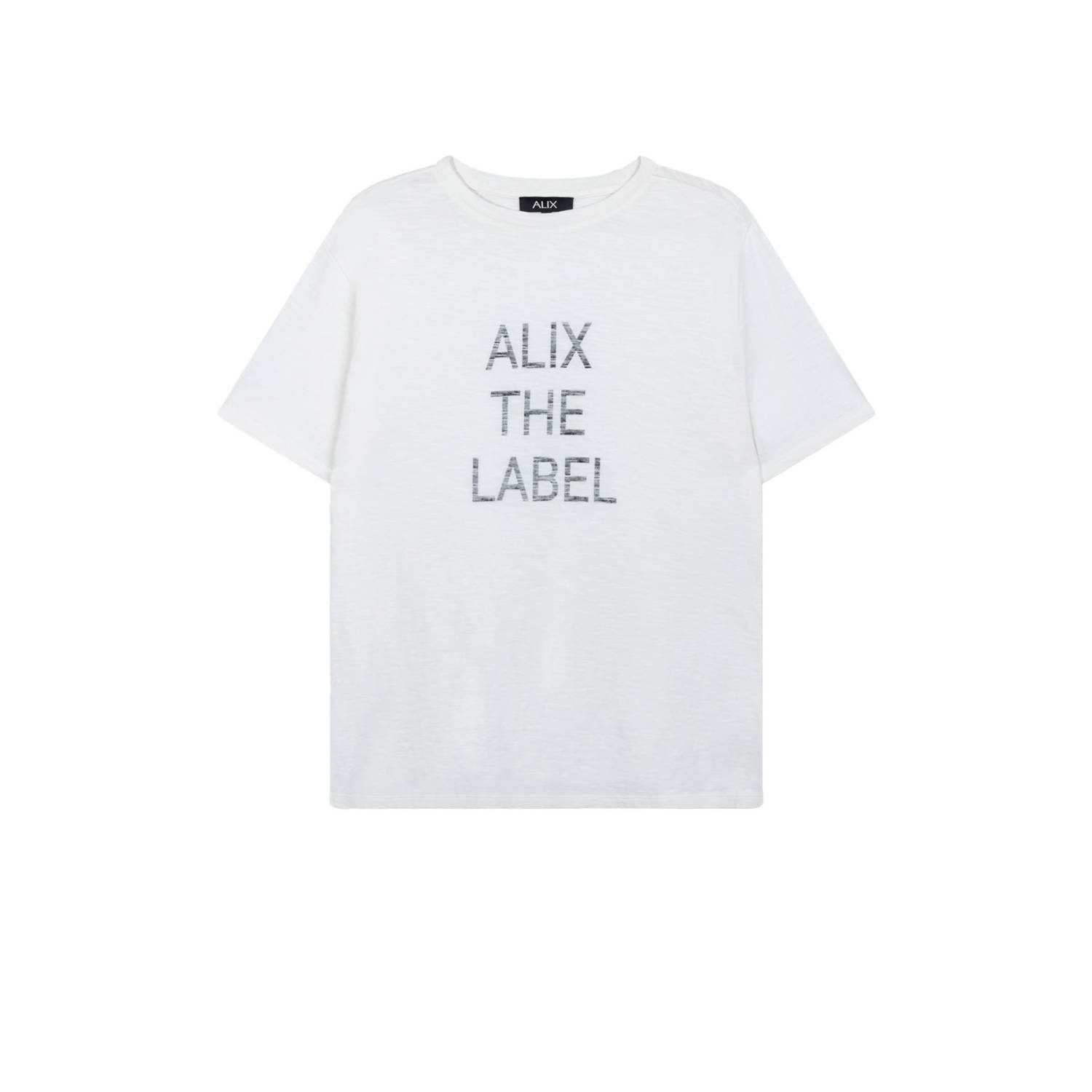 Alix the Label T-shirt met logo katoen