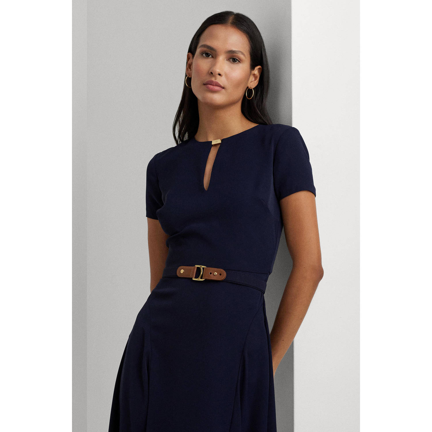 Lauren Ralph Lauren jurk donkerblauw