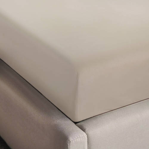 NOUS Living jersey hoeslaken - beige afbeelding