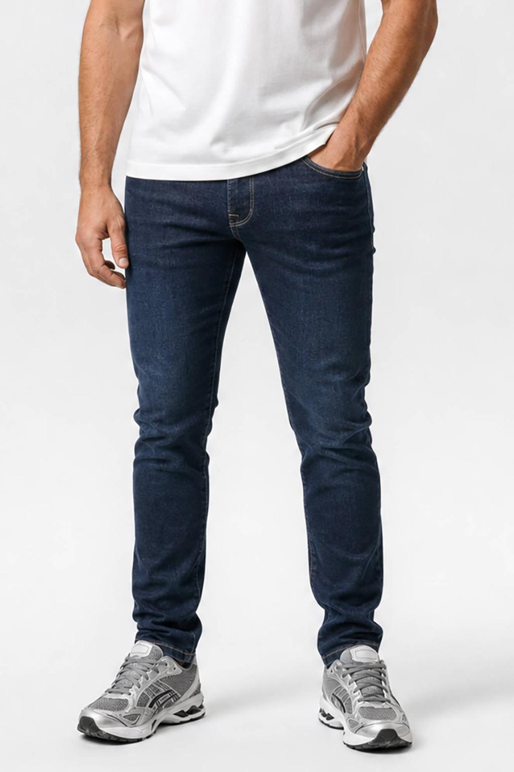 Cars BATES slim fit jeans blue rinsed