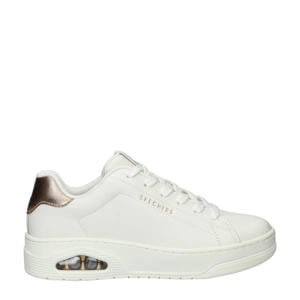 Uno Court leren sneakers wit
