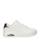 Skechers Uno Court leren sneakers wit