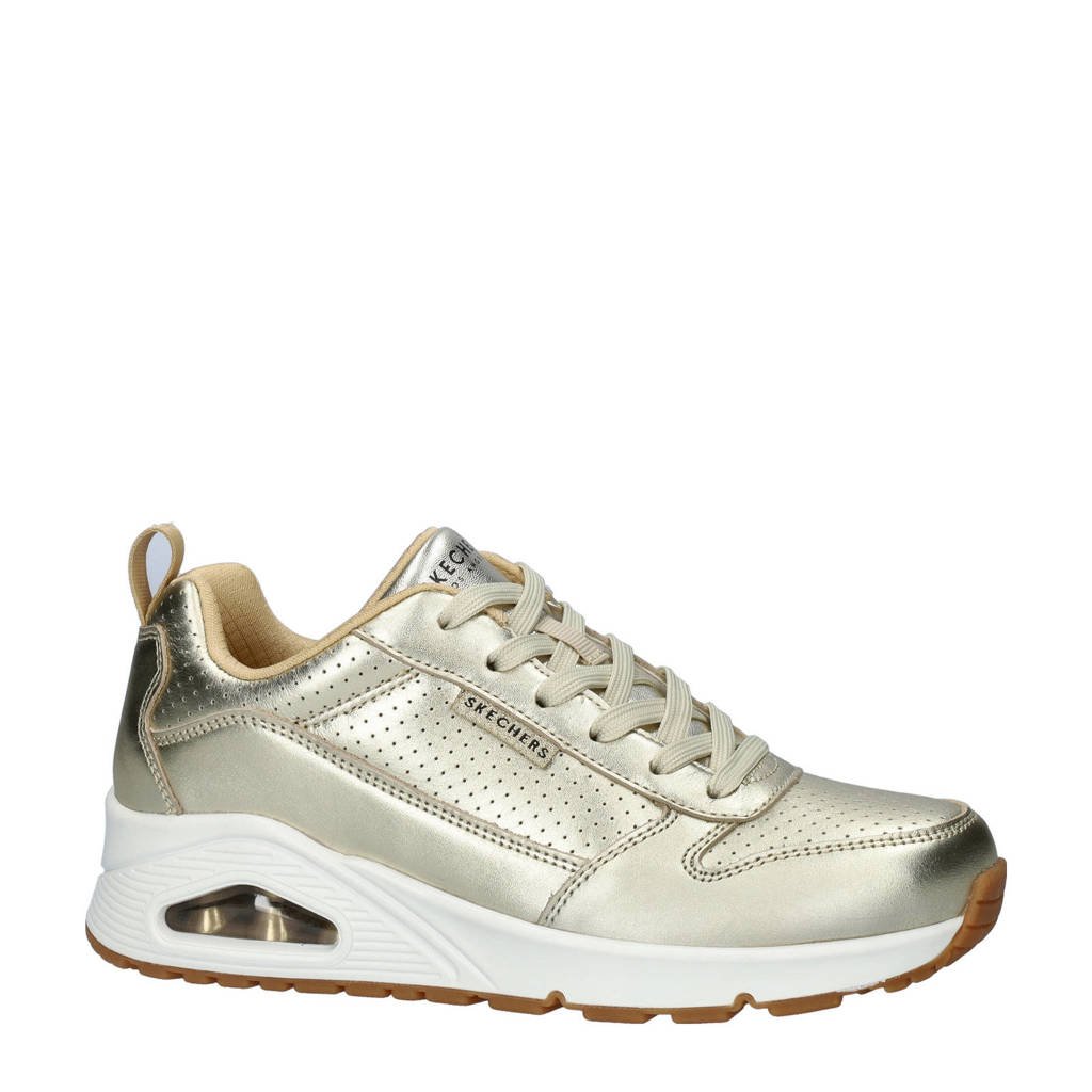 Skechers Uno Metallixs sneakers goud wehkamp