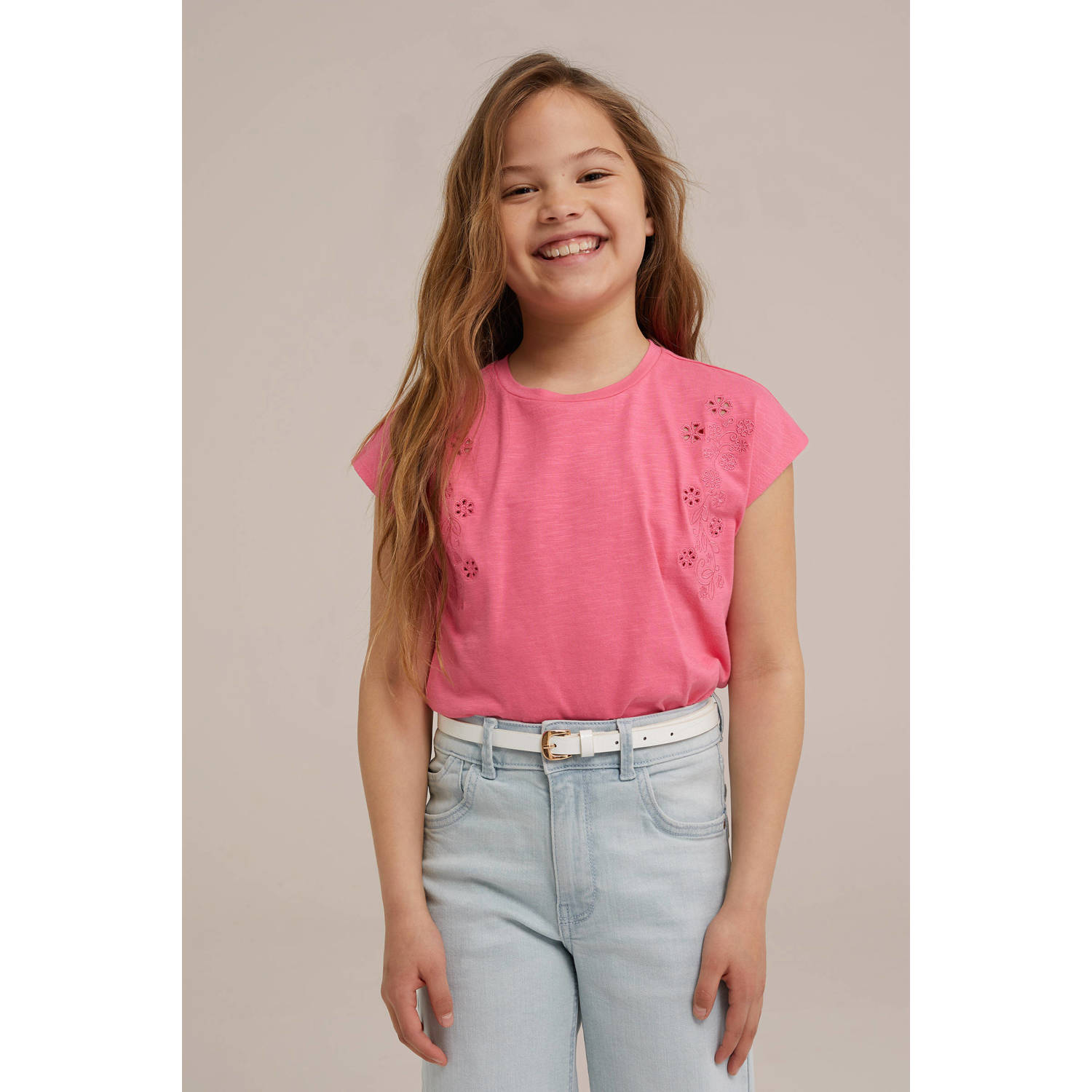 WE Fashion T-shirt roze
