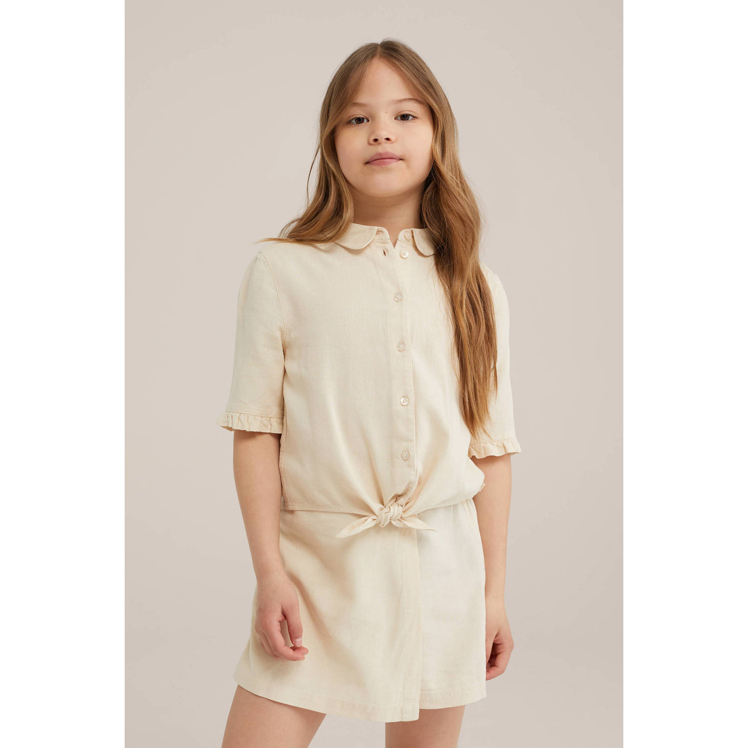 WE Fashion blouse beige