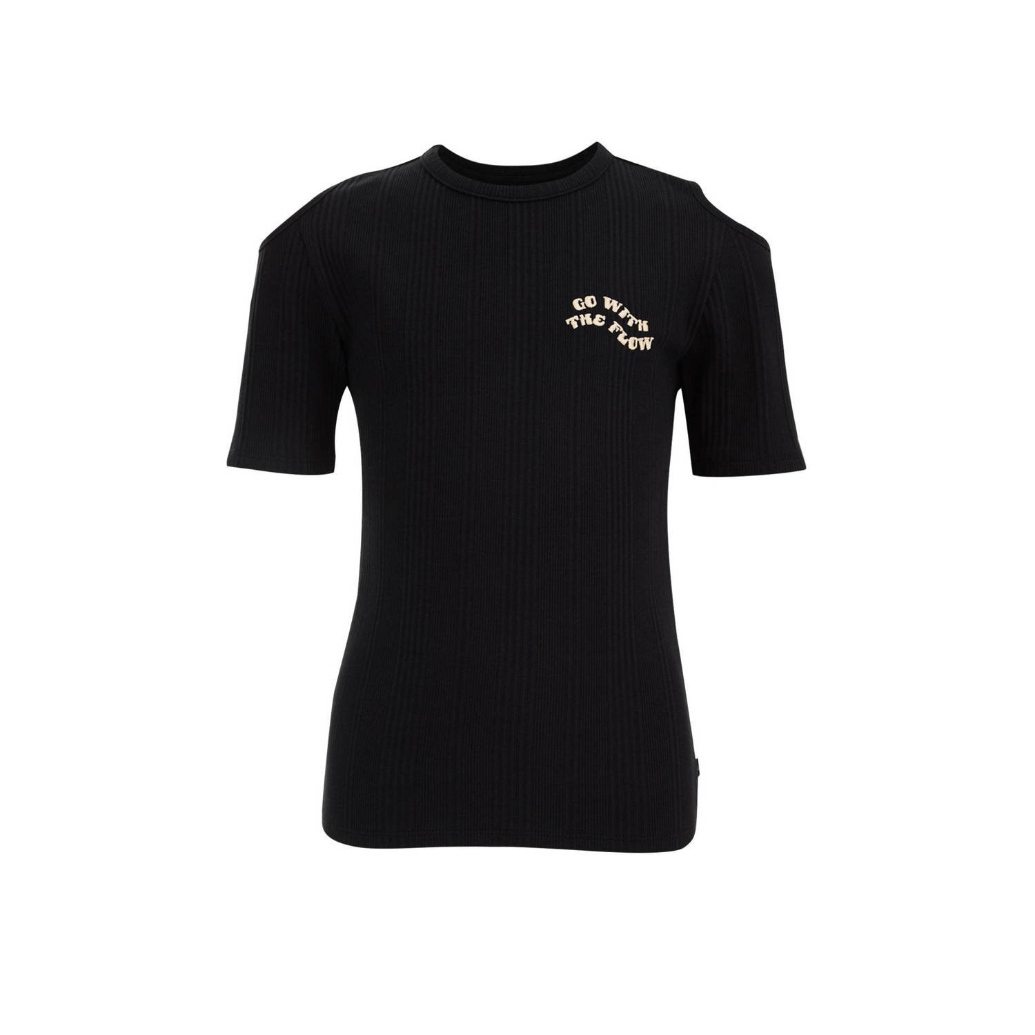 WE Fashion T-shirt zwart