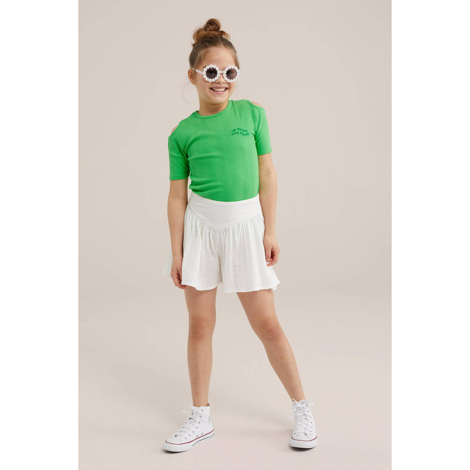 WE Fashion T-shirt groen