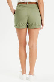 thumbnail: Cache Cache high waist regular fit short groen