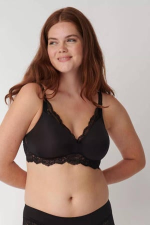 voorgevormde bh zonder beugel Amourette Charm zwart
