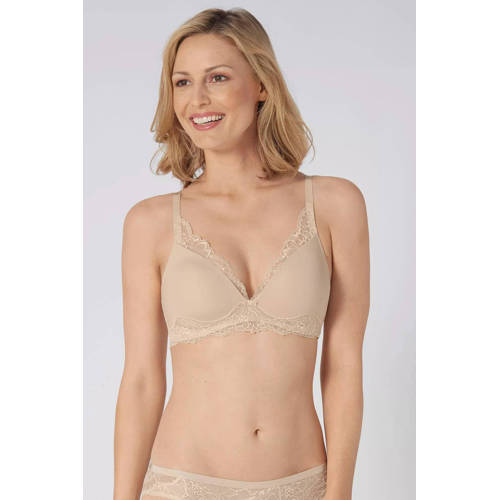 Triumph voorgevormde bh zonder beugel Amourette Charm beige afbeelding
