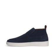 thumbnail: Manfield   suède loafers donkerblauw