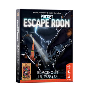 Wehkamp 999 Games Pocket Escape Room: Black-out in Tokio aanbieding